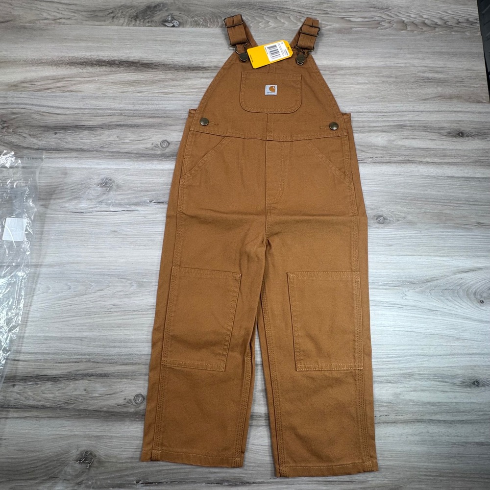 Carhartt Brown Kids Overalls